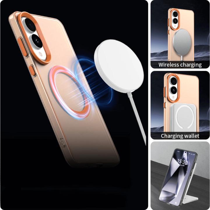 Image du produit Cover-Discount Galaxy S25 Edge - Schützende Acryl-Handyhülle mit Magnet (Samsung Galaxy S25 Edge)