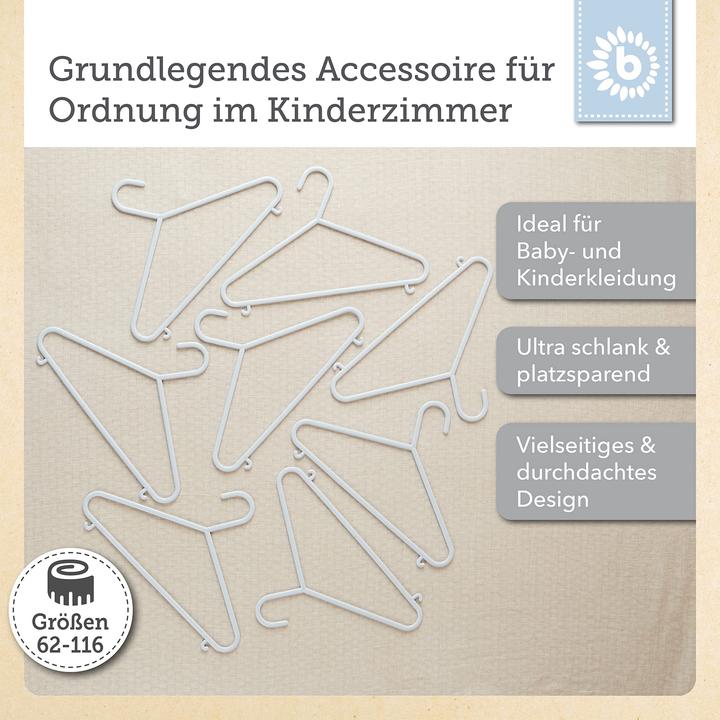 Image du produit Bieco Lot de 8 cintres (8 x)