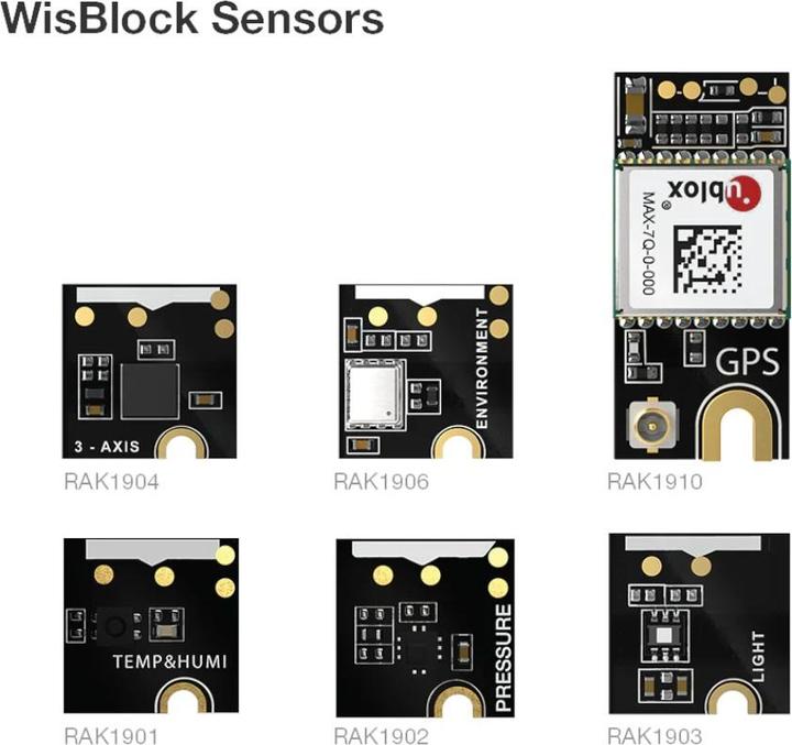 Actual product image RAK Wireless WisBlock Connected Box starter kit