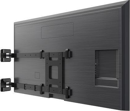 Image du produit Meliconi - Flag TV, réversible, pour 49-75 TV, noir (Mur, 70 kg)