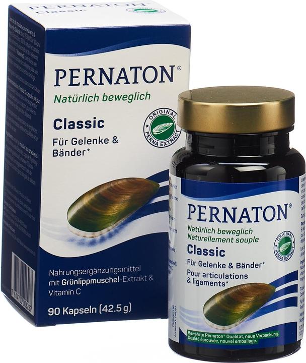 Actual product image Pernaton Classic green-lipped mussel (90 Piece, Capsules, 42.60 g)