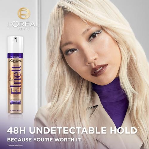 Produktbild L'Oréal Paris L'Oreal Paris Elnett Anti-Brassiness Color-Correcting Purple Micro-Diffusion Hairspray 300 Ml (300 ml)
