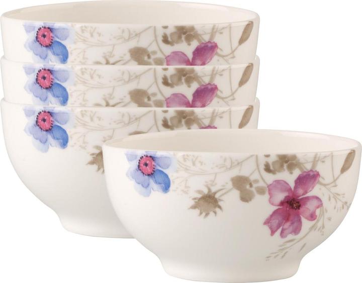 Actual product image Villeroy & Boch Multipack Mariefleur Gris Basic French-Bol - 4 pieces (0.50 l, 4x)