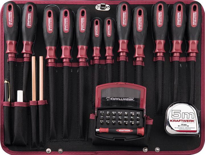 Image du produit Kraftwerk Coffre à outils professionnel (186 pièces)