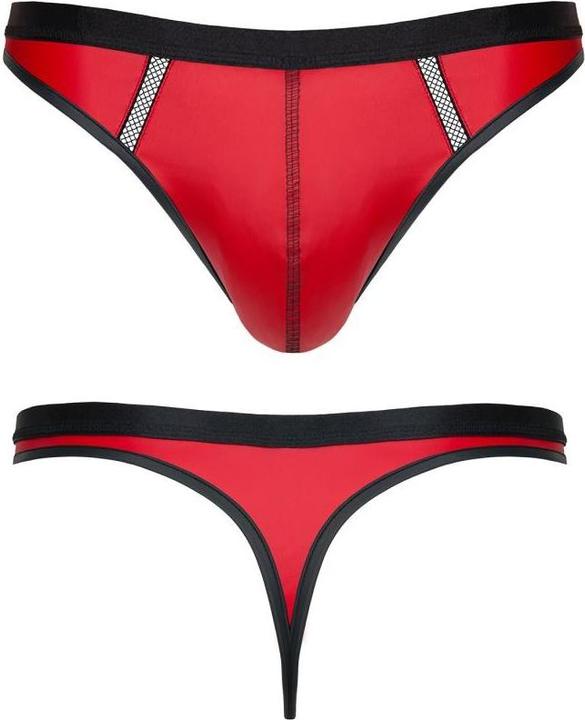 Actual product image Regnes Fetish Planet Wetlook Men's thongs - Red (S)