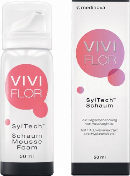 Actual product image Viviflor Vaginal foam (50 ml, Intimate gel)