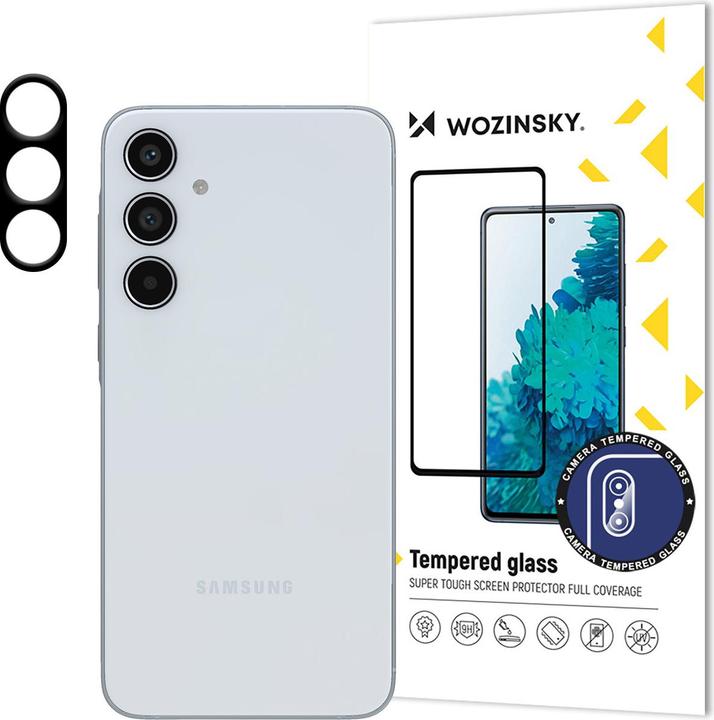 Actual product image Wozinsky 9H tempered glass for Full Camera Glass for Samsung Galaxy A35 (1 Piece, Samsung Galaxy A35)
