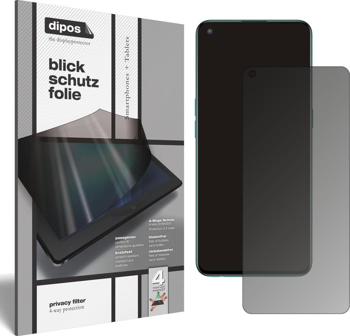 Actual product image Dipos Screen Protector 4-Way Privacy (1 Piece, OnePlus Nord 2 CE)