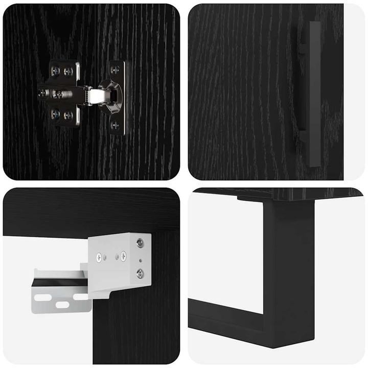 Actual product image vidaXL Modernes Highboard (34 x 69.50 x 180 cm)