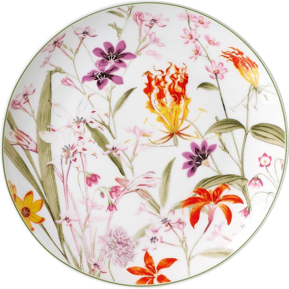6x Ritzenhoff & Breker Frühstücksteller Volldek.Flora, Teller, Weiss