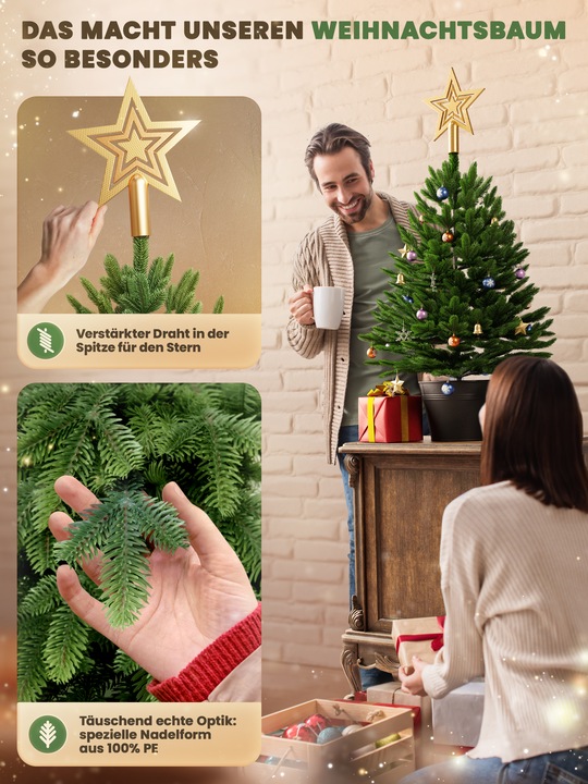 Image du produit Artitree Sapin de Noël 60 cm en pot (60 cm)