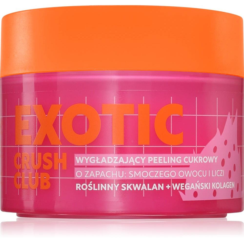 Farmona, Gel doccia, TUTTI FRUTTI #DragonfruitVibe Wygładzający peeling cukrowy Smoczy owoc + Skwalan + Kolagen 250 g (250 ml)