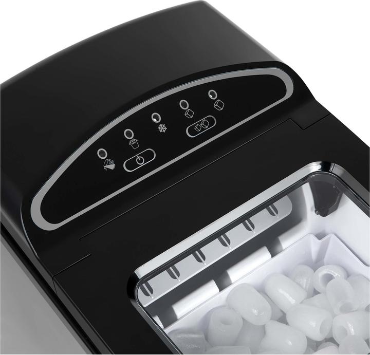 Actual product image Sencor SIM 3500SS ice cube maker Portable ice cube maker /24h Black, Silver