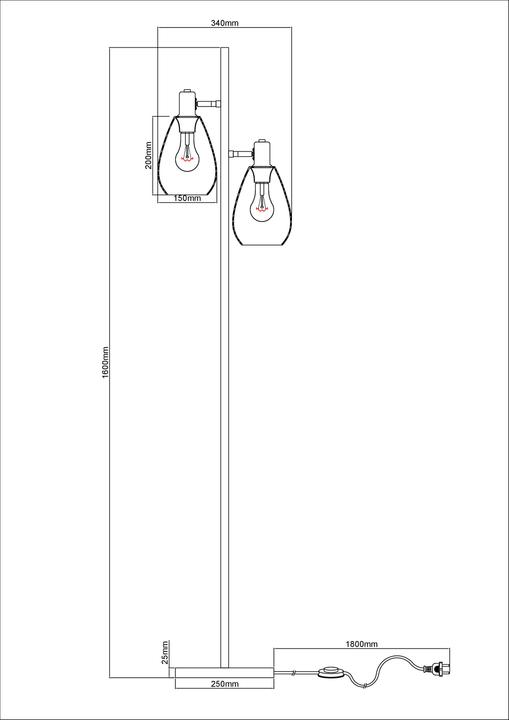 Produktbild Globo Fanni (E27)