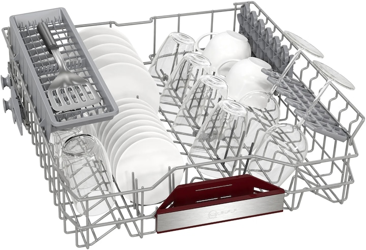 Produktbild Neff N 50, Unterbau-Geschirrspüler, 60 cm, Gebürsteter Stahl, S125EBS03D, ID S125EBS03D