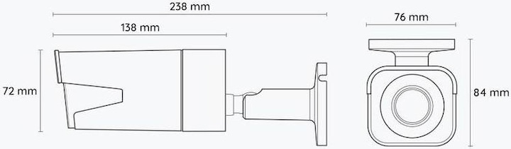 Actual product image Reolink P430-4K 8MP (3840 x 2160 pixels)