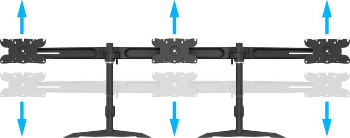 Produktbild Multibrackets Triple L (Tisch, 32", 8 kg)
