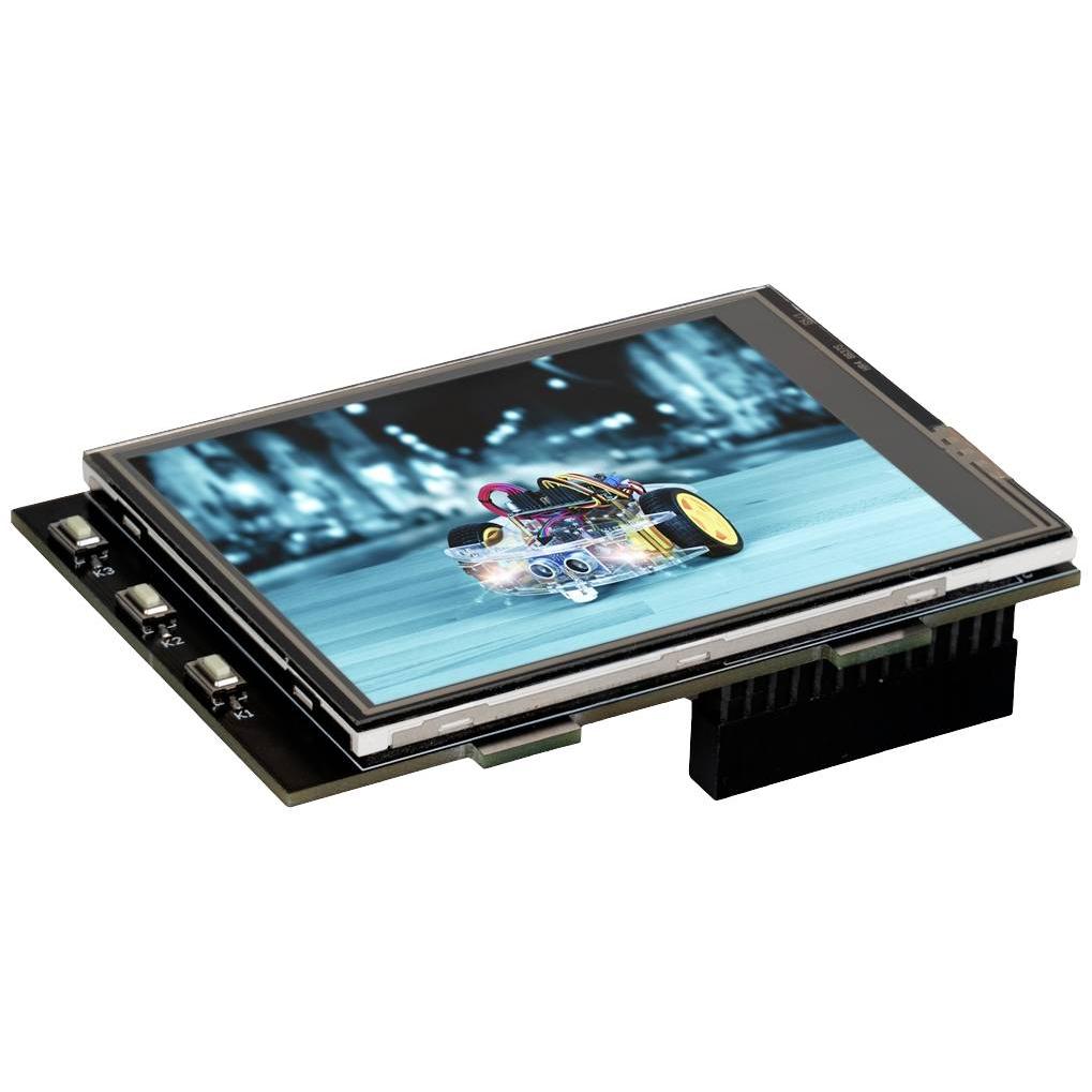 Joy-it RB-TFT3.2-V3 Modulo touchscreen da 8,1 cm (3,2 pollici) con risoluzione di 320 x 240 pixel., Scheda + Kit di sviluppo