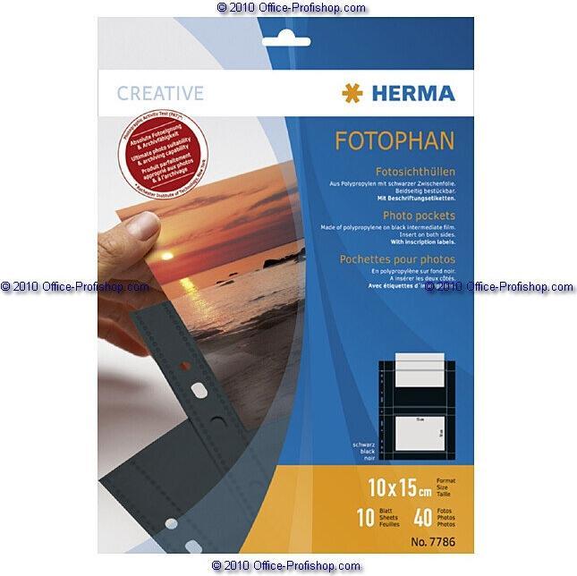 Produktbild HERMA Foto Hüllen (10 x 15 cm, 10x)
