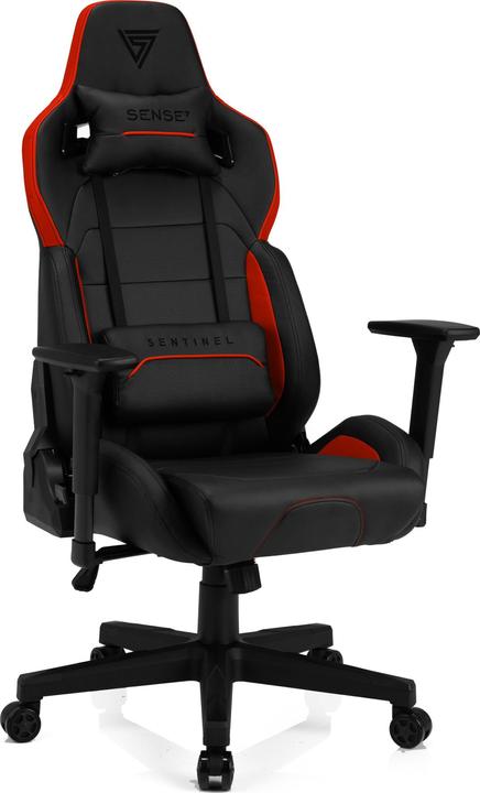 Image du produit Sense Chaise de jeu Sense7 Sentinel, noir-rouge