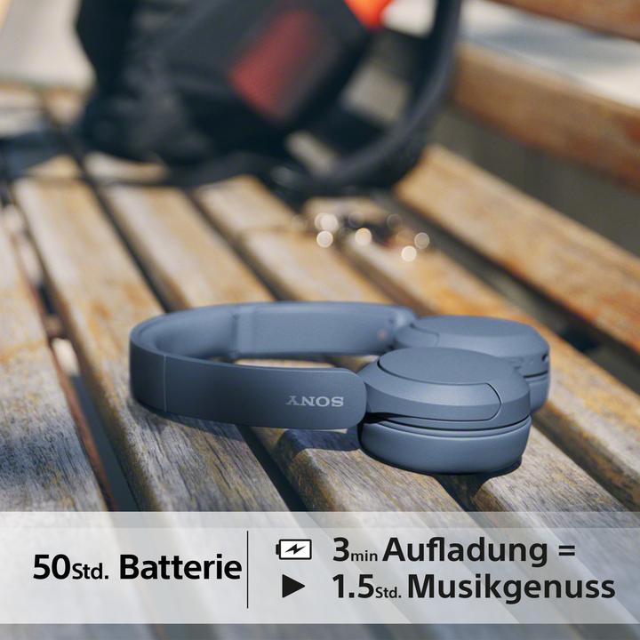 Produktbild Sony WH-CH520 (Keine Geräuschunterdrückung, 50 h, Kabellos)