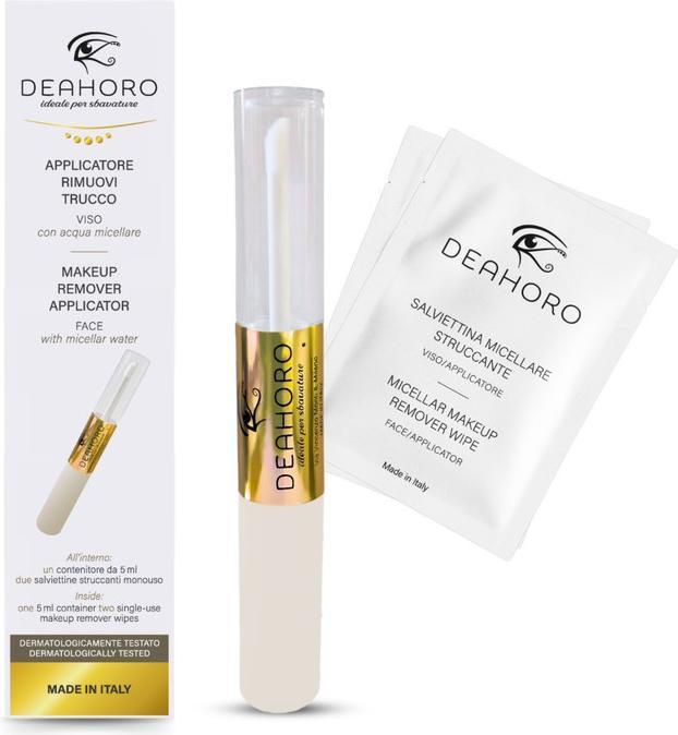Image du produit Deahoro Applicateur démaquillant - Idéal pour les bavures - Visage avec de l'eau micellaire
