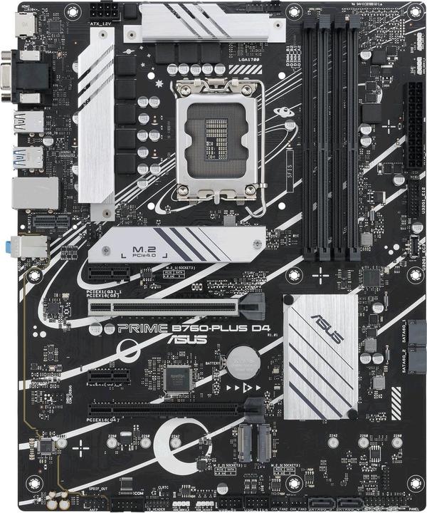 Produktbild ASUS PRIME B760-PLUS D4 LGA 1700 4DDR4 (LGA 1700, ATX)