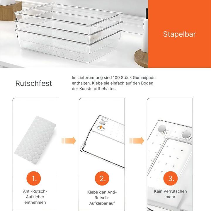 Produktbild Hermex Schubladen Organizer (23 x 15 x 5 cm)