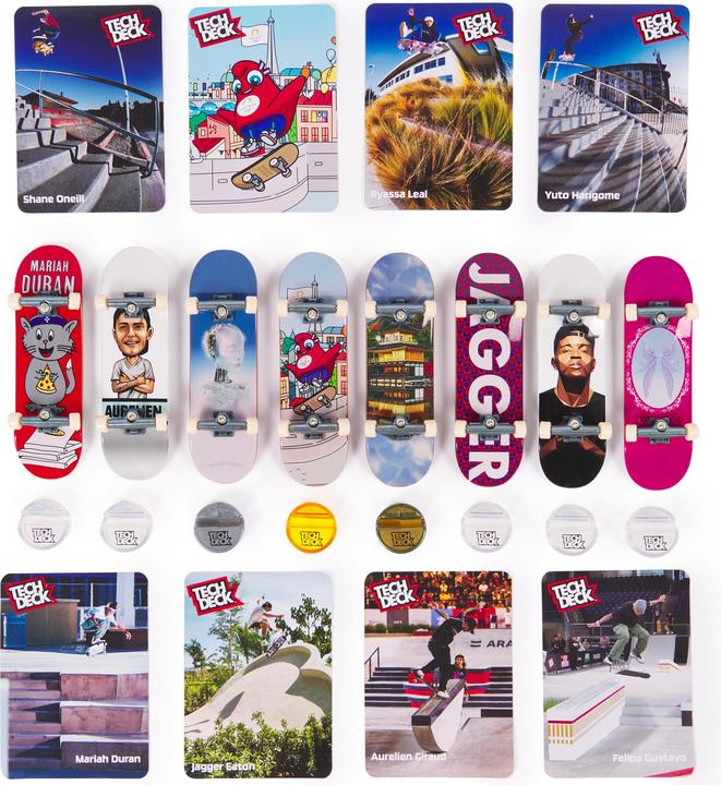Actual product image Spin Master Tech Deck Olympic Pack 8-Pack