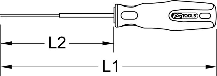 Actual product image KS Tools Door handle removal tool for VAG