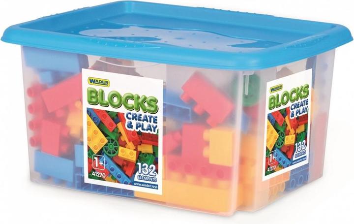 Produktbild Wader blocks - 132 elements, in a box