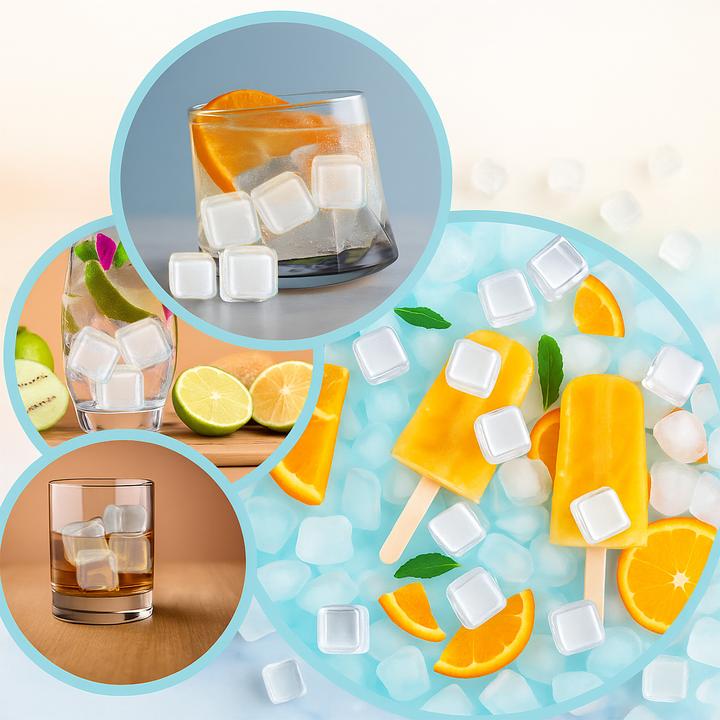Produktbild Relaxdays Dauereiswürfel (Wiederverwendbare Eiswürfel)