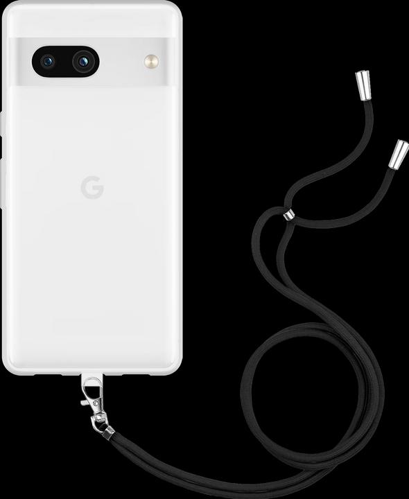 Produktbild Cazy Handykette Hülle Kompatibel mit Google Pixel 7a - Silikon Handyhülle mit Band Necklace Hülle -