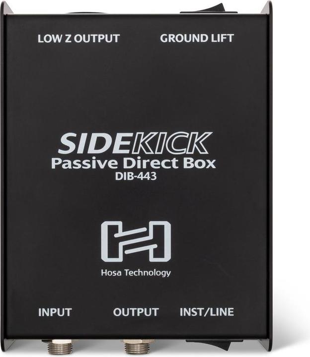 Actual product image Hosa DIB-443 Sidekick DI Box (Bass, Electric guitar, Keyboard)