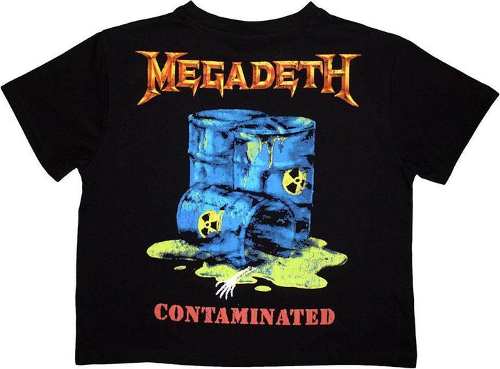 Produktbild Megadeth Contaminated Kurzes Top (XXL)