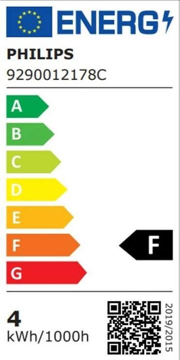 Energie-Label Philips LED Classic (GU10, 3.50 W, 255 lm, 6 x, F)