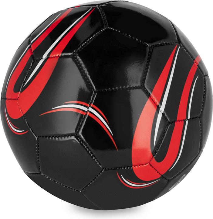 Produktbild Spokey Mercury Fussball schwarz und rot 942600 (5) (5)
