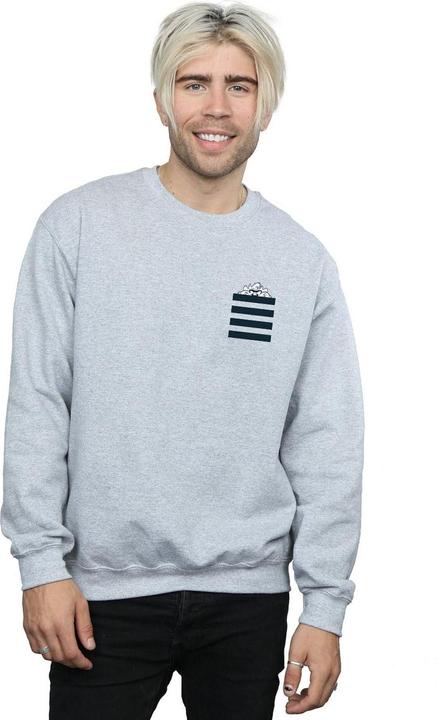 Produktbild Looney Tunes Taz Stripes Faux Pocket Sweatshirt (3XL)