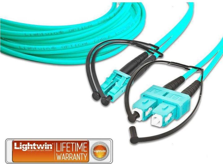 Immagine prodotto Lightwin Cavo patch duplex LWL (CAT7, 15 m)