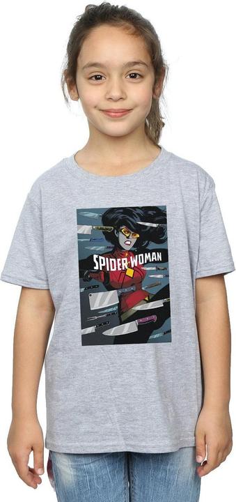 Produktbild SpiderWoman Cover TShirt Mädchen (116)