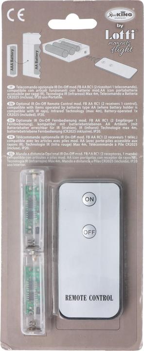 Produktbild Lotti Batteriehalter mit Fernbedienung 48973