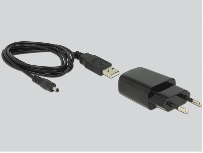 Produktbild Delock RS232 zu LAN Konverter, schwarz (VGA, 4.80 cm)