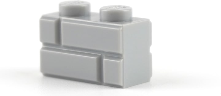 Image du produit LEGO Bricks Gris Clair 1x2 - Bricks Classic Basic - 98283 Pièces 250x (98283, LEGO Accessoires)