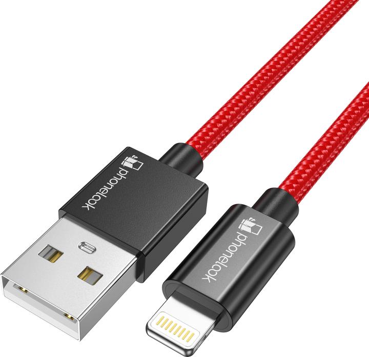 Produktbild PhoneLook USB A – Lightning (3 m, USB 2.0)