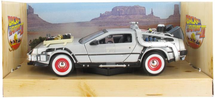 Actual product image Welly DeLorean Back to the future III