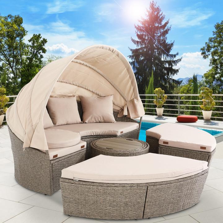 Immagine prodotto Casaria Isola solare in polyrattan