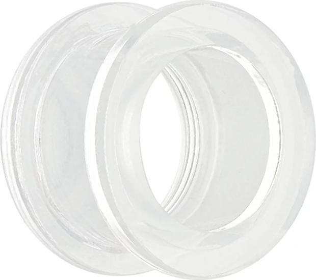 Immagine prodotto Star Piercing Tunnel di carne trasparente (senza ottone, Materiale sintetico)