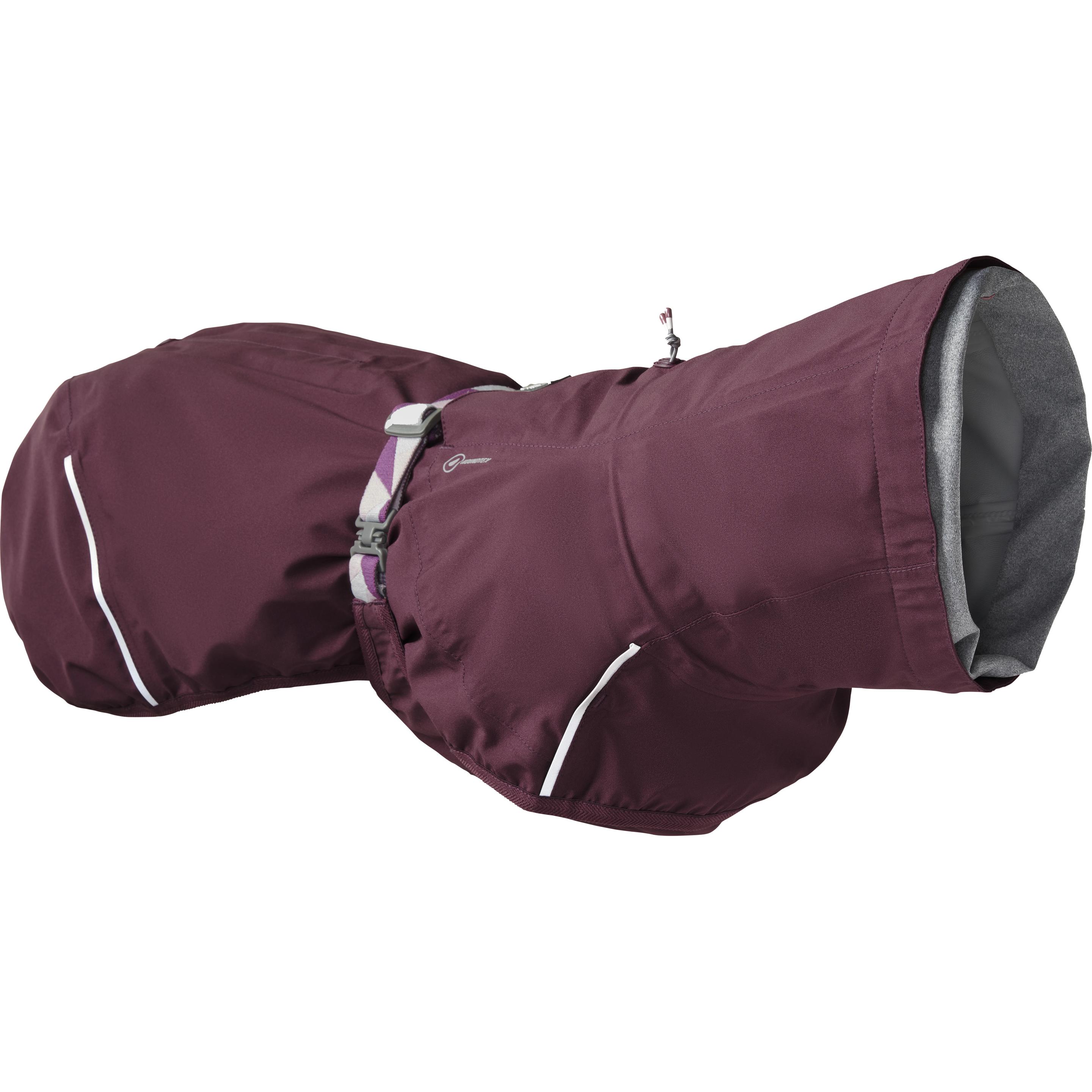 Hurtta Manteau Mudventure Eco - Bordeaux Pour Chiens 55 Cm