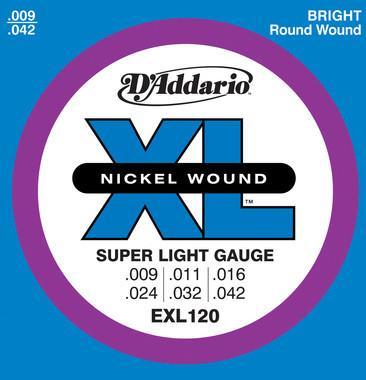 D'Addario Exl120 (6 x, E-Gitarre, 0.04")