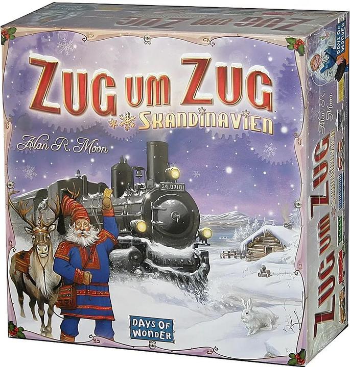 Produktbild Asmodée Zug um Zug Skandinavien (Deutsch, 2 - 3 Spieler)